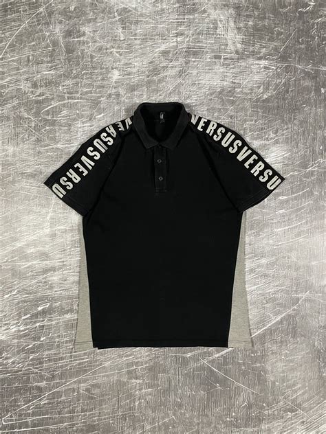 versus versace polo|versace long sleeve.